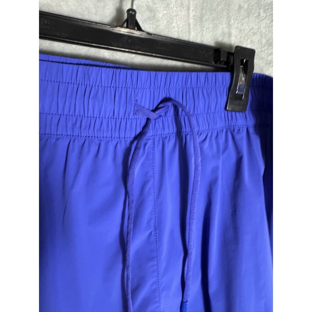 Spyder Womens Royal Blue 2-in-1 Running Athletic Shorts Drawstring Pockets 3in - Picture 9 of 13